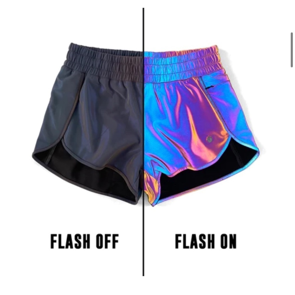 Flexliving Holographic Women's Running Shorts